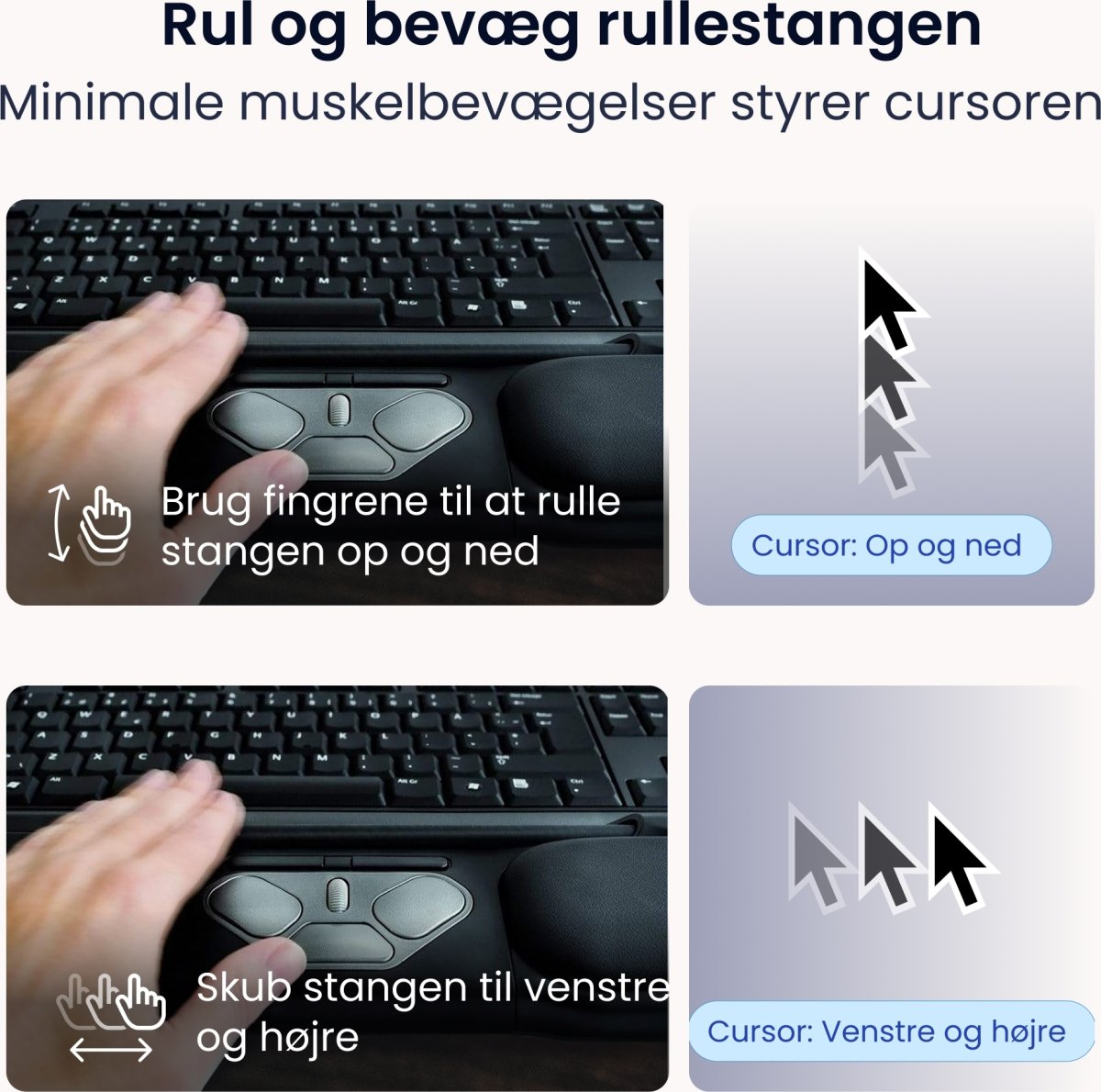 Contour RollerMouse Pro3, svart