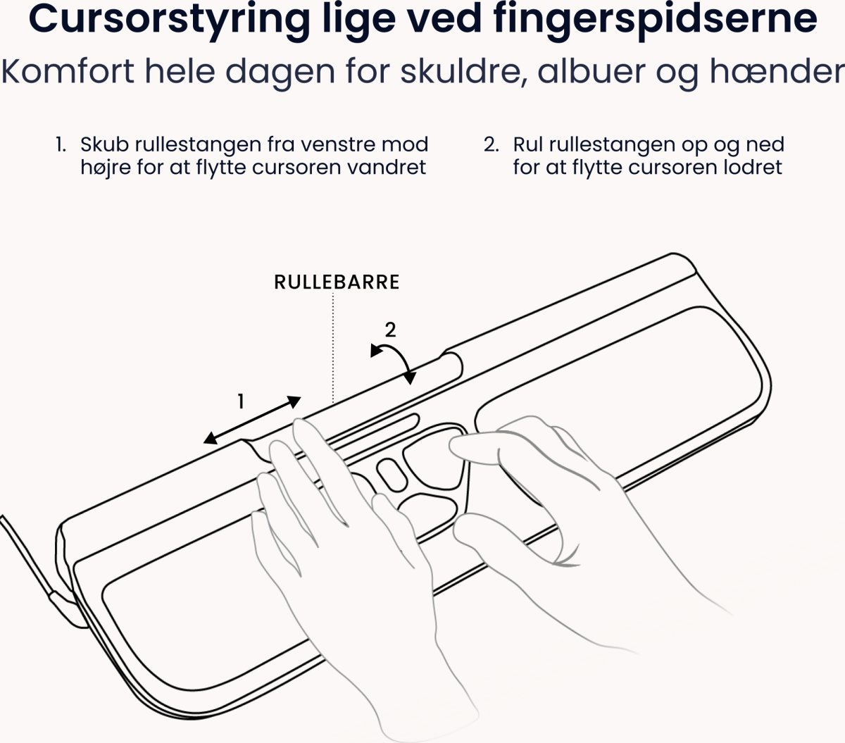 Contour RollerMouse Pro3, svart