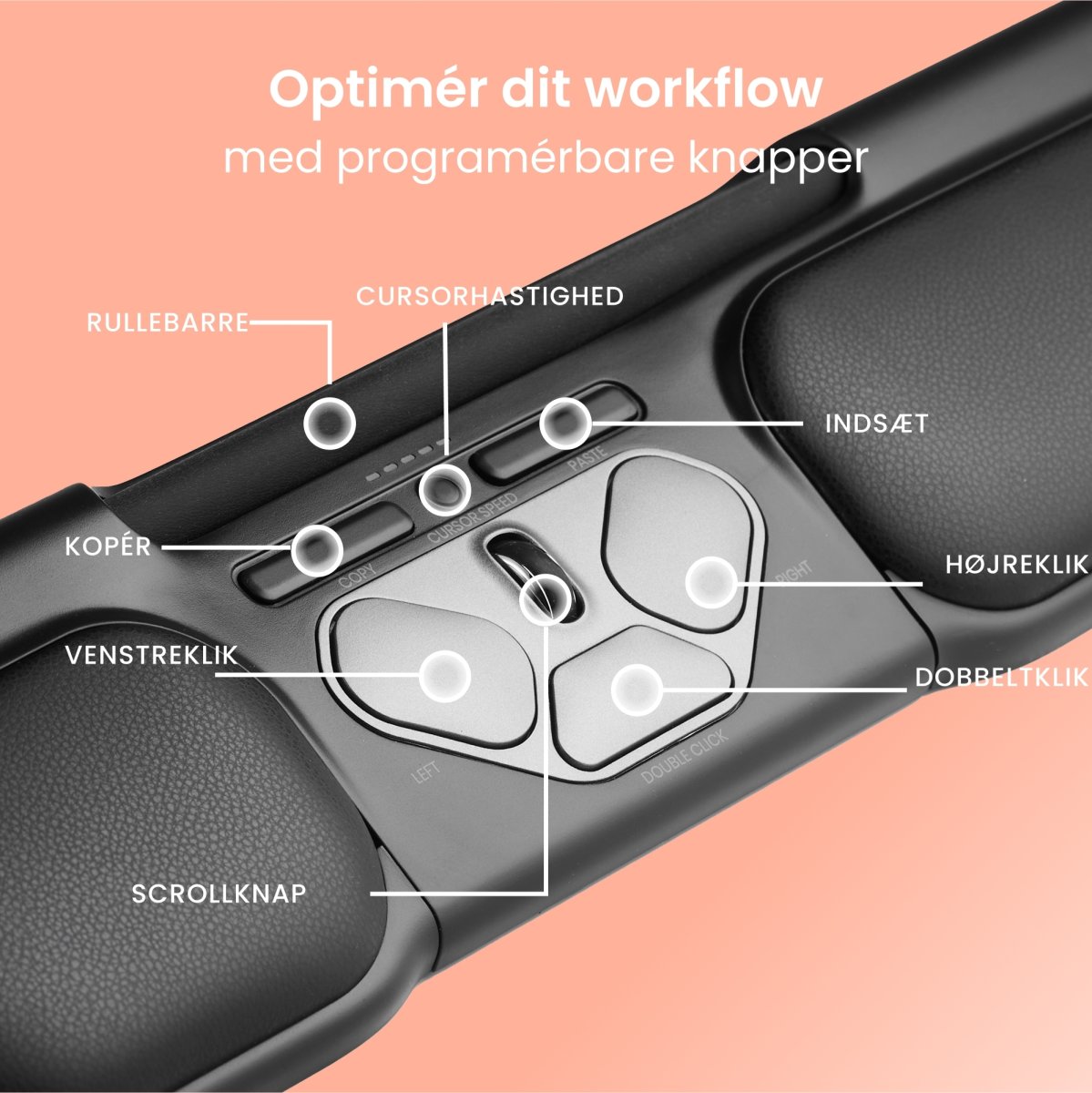 Contour RollerMouse Pro3, svart