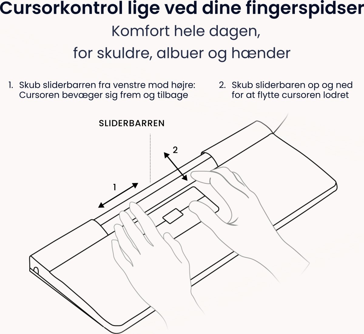 Contour SliderMouse Pro Wired Extended WR, läder
