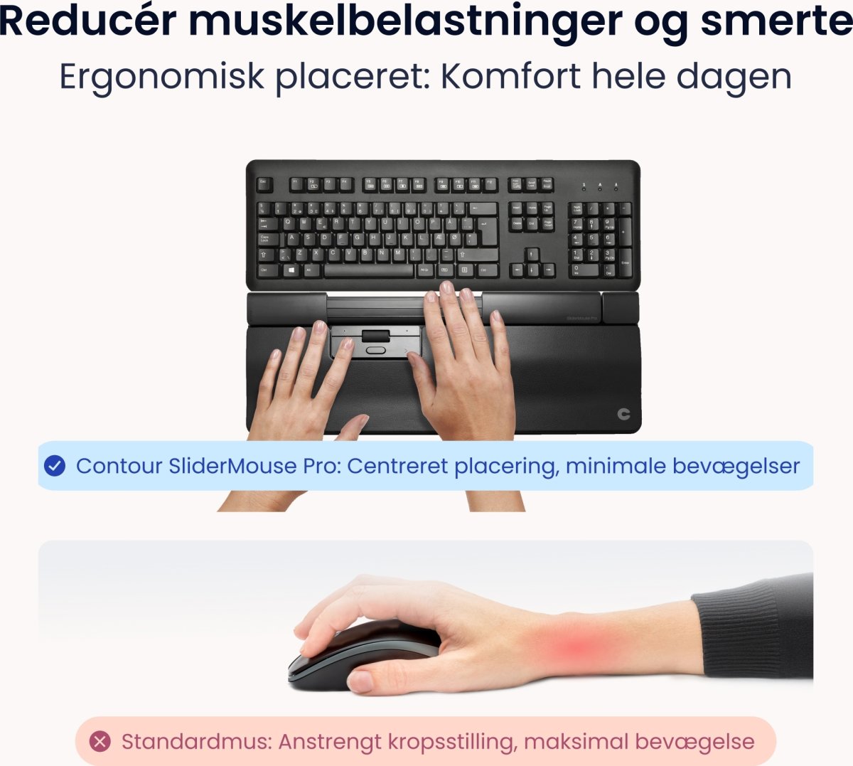 Contour SliderMouse Pro Wired Extended WR, läder