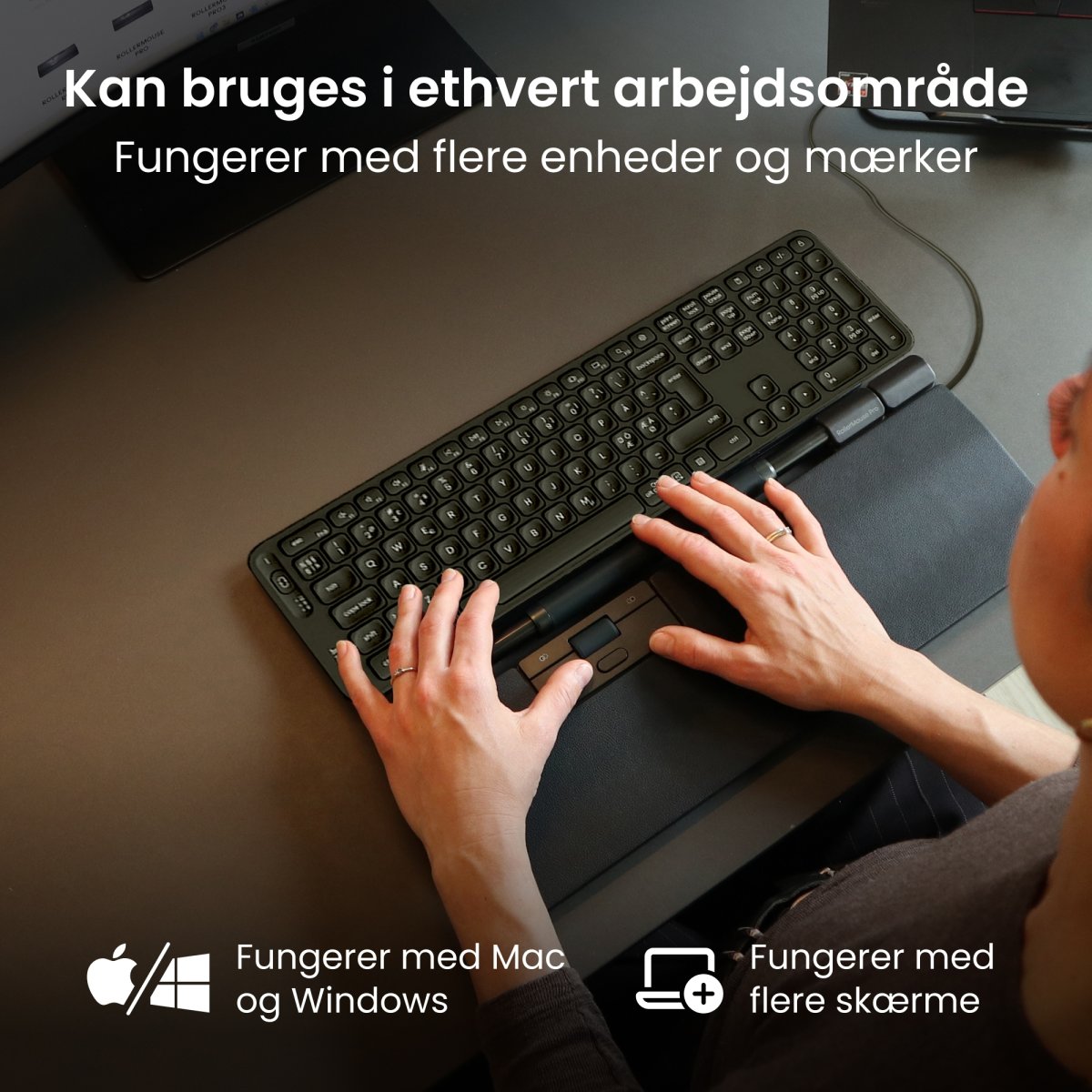 Contour SliderMouse Pro Wireless Extended WR | Grå