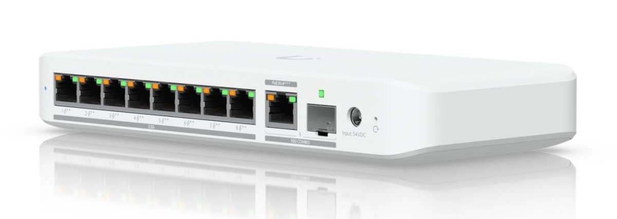 Ubiquiti UniFi USW-Flex, 8-portar, 2,5 GbE, PoE++