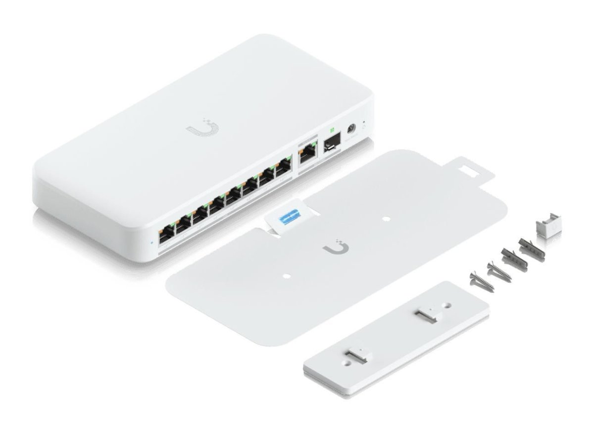 Ubiquiti UniFi USW-Flex, 8-portar, 2,5 GbE, PoE++