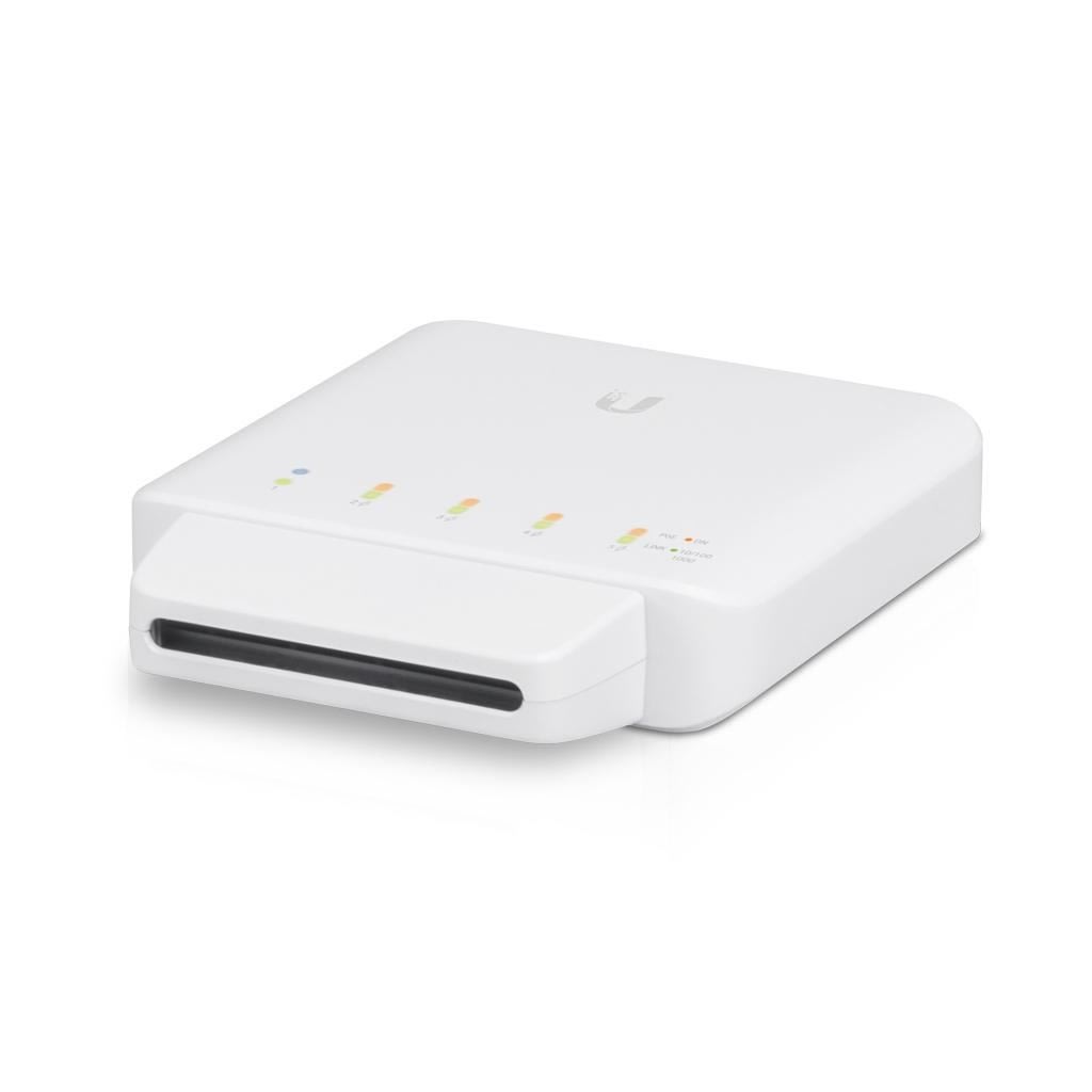 Ubiquiti UniFi USW-Flex, 5-port, 46W, 3-pack, vit