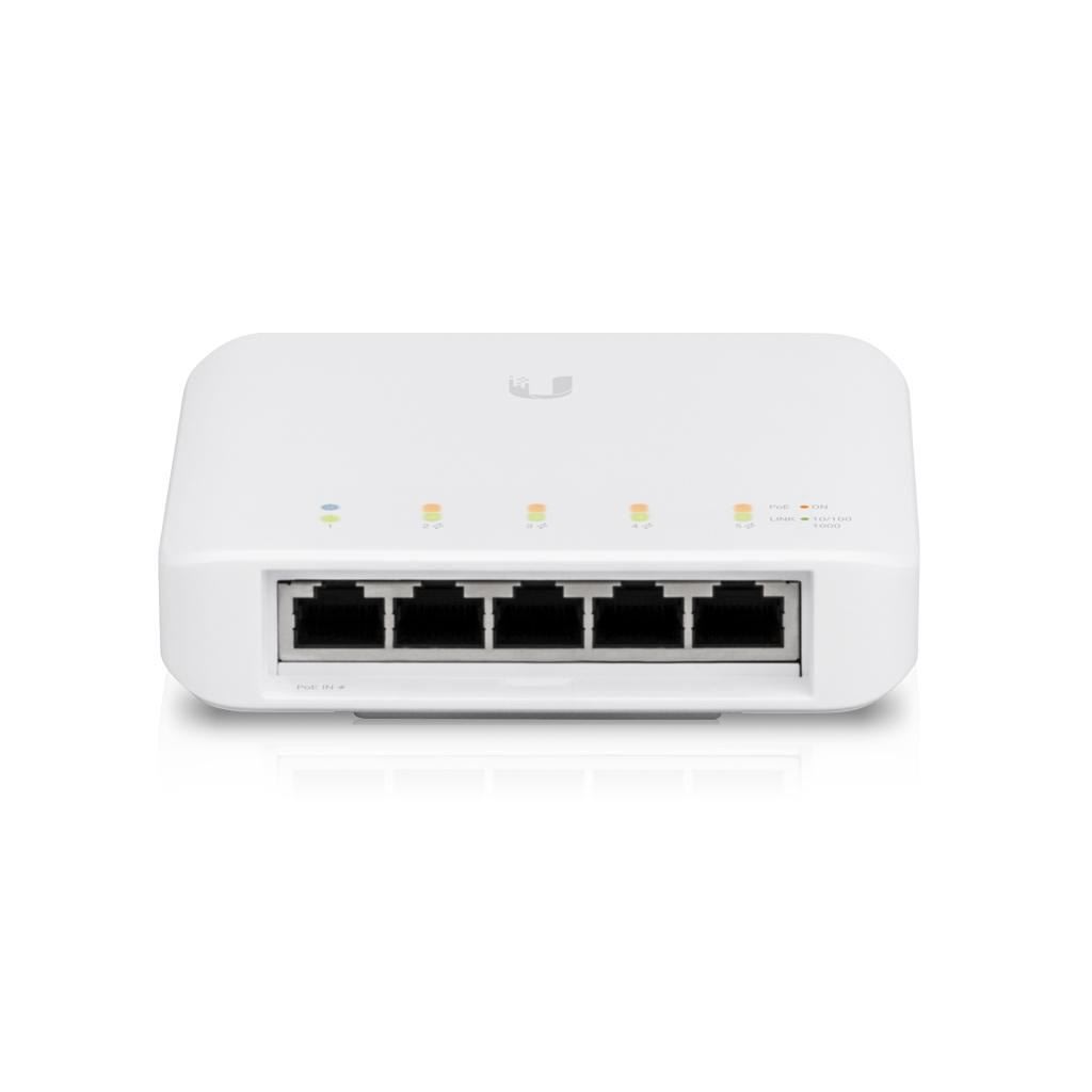 Ubiquiti UniFi USW-Flex, 5-port, 46W, 3-pack, vit