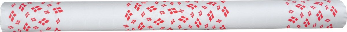 Rullduk TableSMART papper, damast, 1,2x50m, flagga