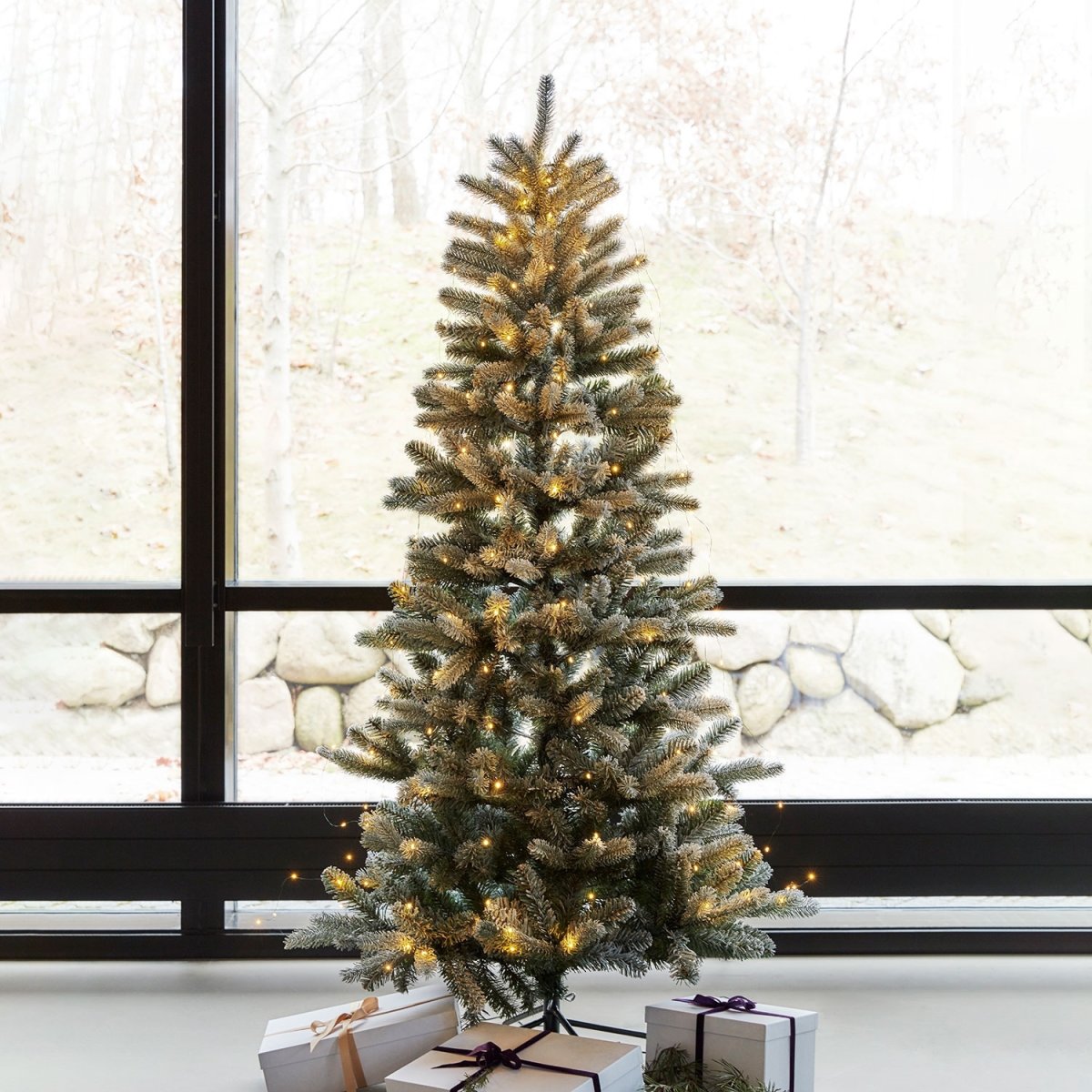 Sirius Elias Julgran, inkl. LED-ljus, H. 150 cm