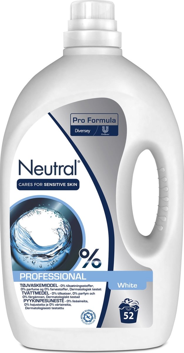 Neutral Flytande Tvättmedel | White | 2,62 L