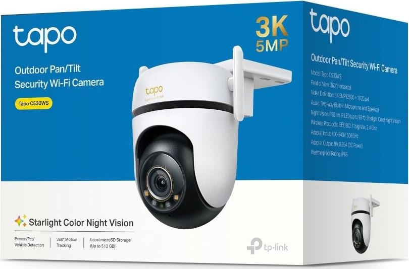 TP-Link TAPO C530WS Utomhusövervakningskamera