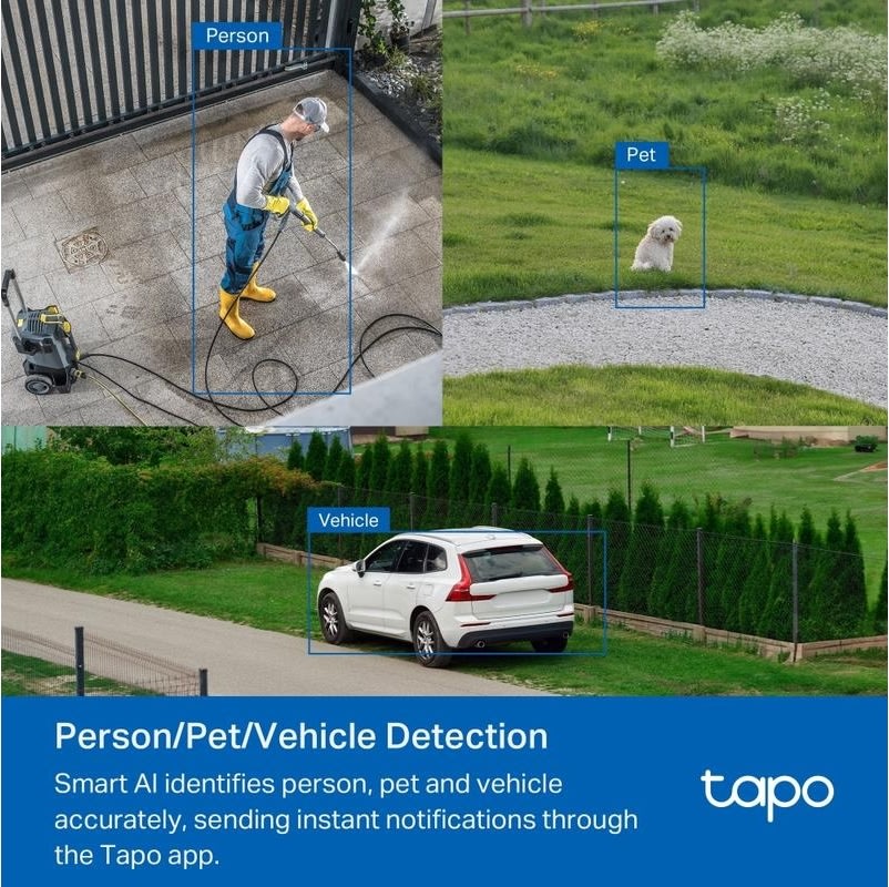 TP-Link TAPO C530WS Utomhusövervakningskamera