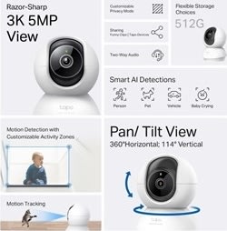 TP-LINK Tapo C230 AI inomhusövervakningskamera