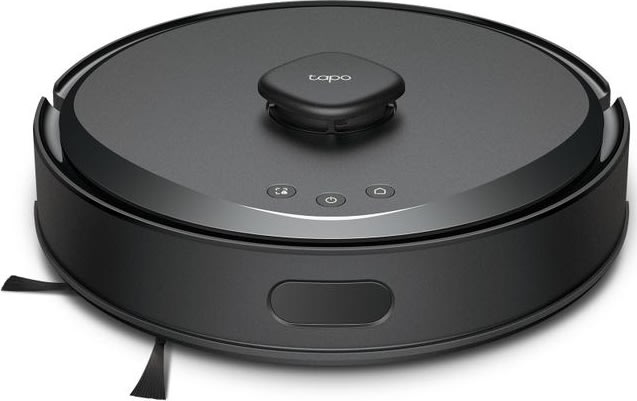 TP-Link Tapo RV30 robotdammsugare, Påslös, Svart