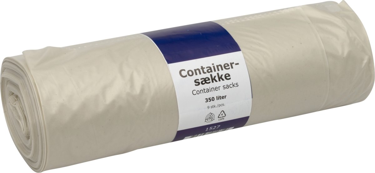 Containersäck 350L | 146 x 160cm | 40my | Klar