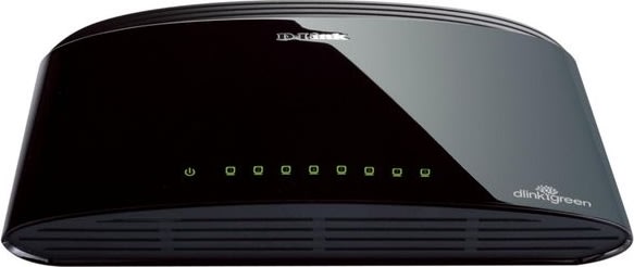 D-Link DES-1008D/E Switch, 8 portar 10/100