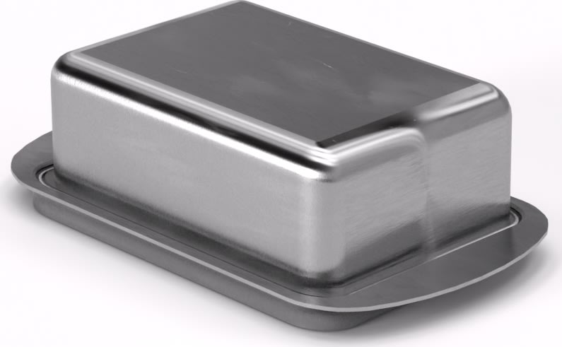 Steel Function Smörask, rostfritt stål