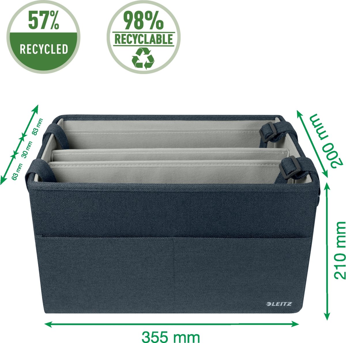 Leitz Kompakt Arbetsväska i tyg