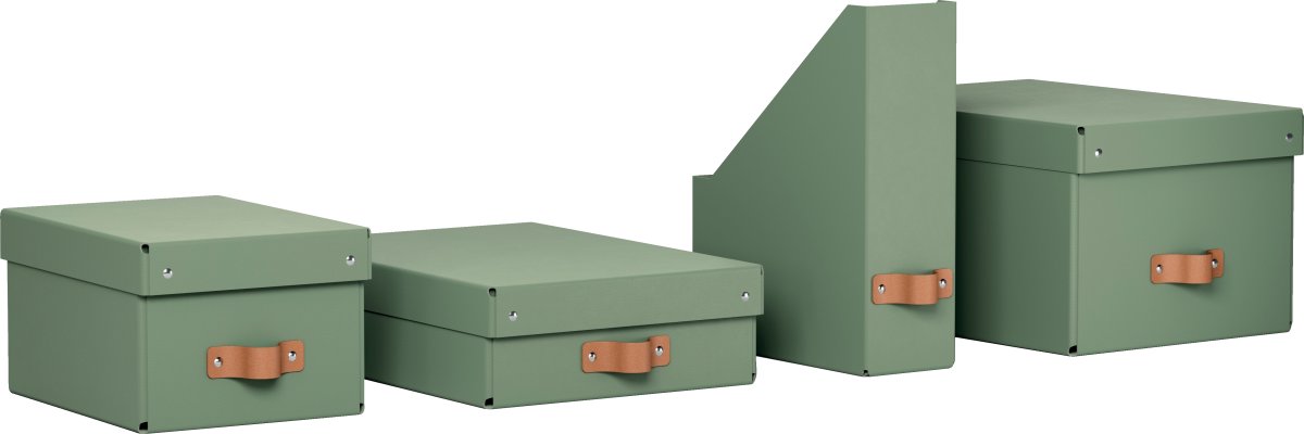 Leitz Puro Box m. lock | S | Grön | 2 st.