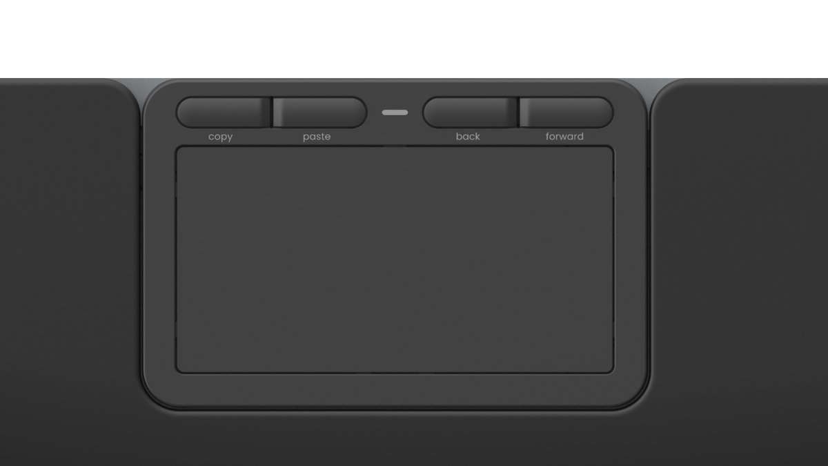Contour Touch Ergonomisk pekplatta, trådlös