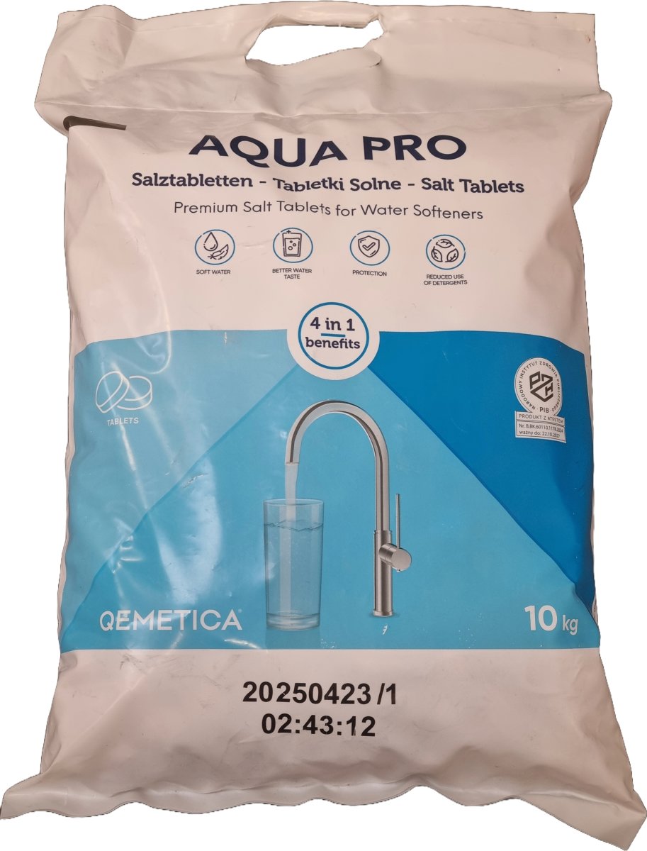 Salttabletter för industriell diskmaskin, 10 kg