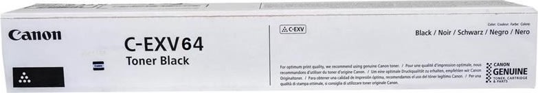 Canon C-EXV 64 lasertoner, svart, 38.000s