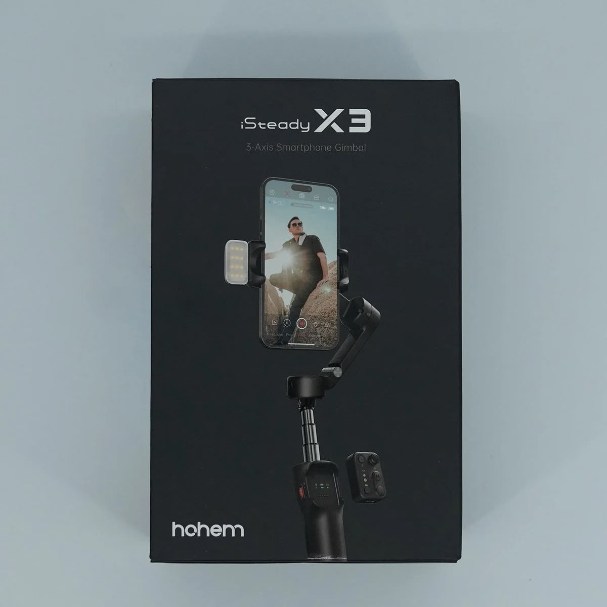 HOHEM Smartphone Gimbal iSteady X3, svart
