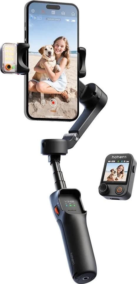 HOHEM Smartphone Gimbal iSteady V3 Ultra, Svart