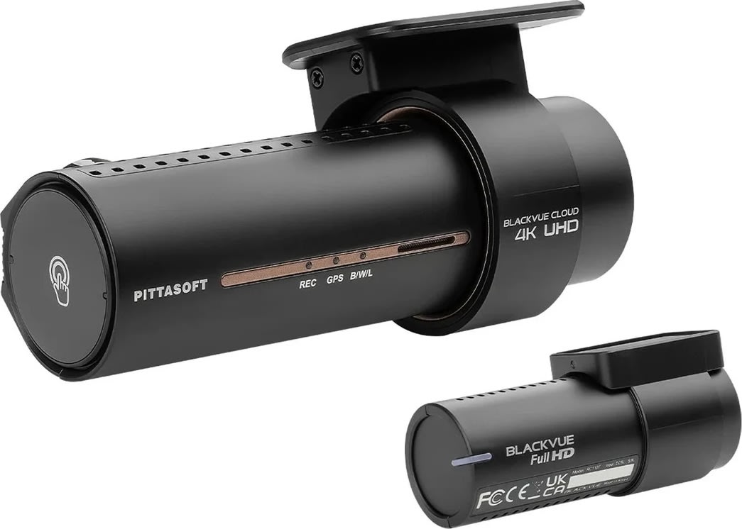 Blackvue Dashcam DR970X-2CH, 64GB, svart