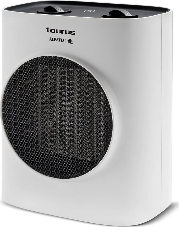 Taurus Keramisk Värmefläkt Tropicano 7C, vit