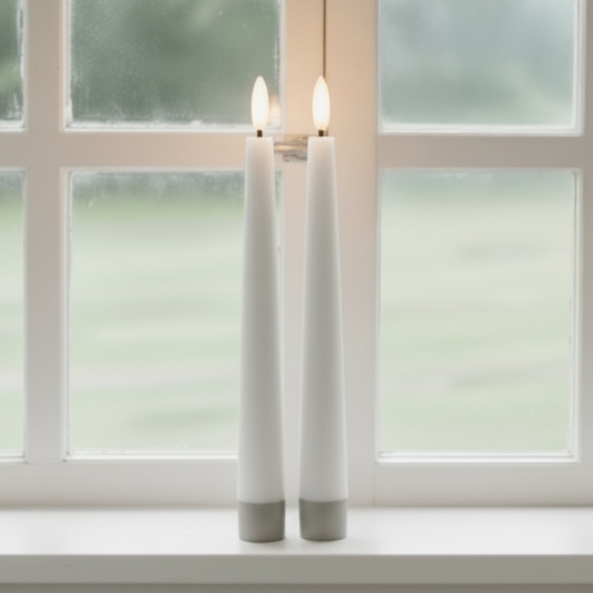 Fjord Denmark LED Ljus, 2 st., vit