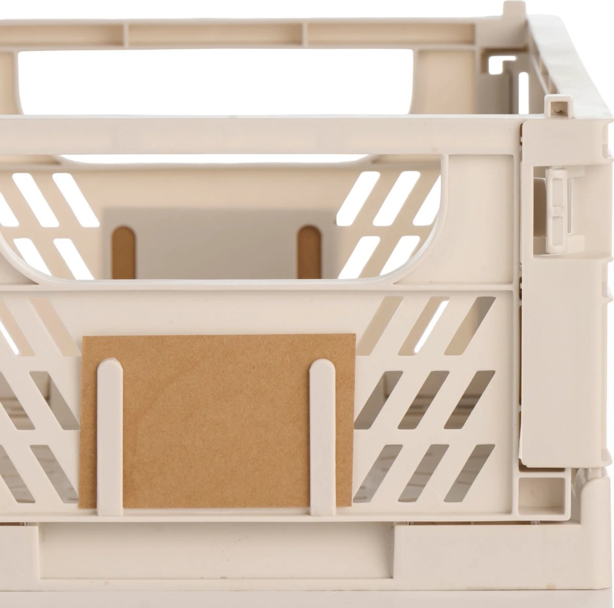 Day stapelbar vikbar låda, 330x245x150 mm, sand