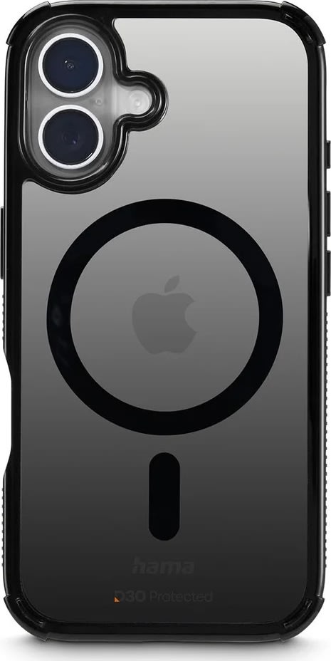 Hama Mobilfodral Protect iPhone 17 MagCase, Svart