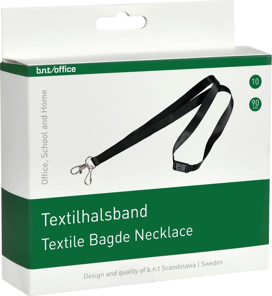 Office halsband | Svart | 10 st.