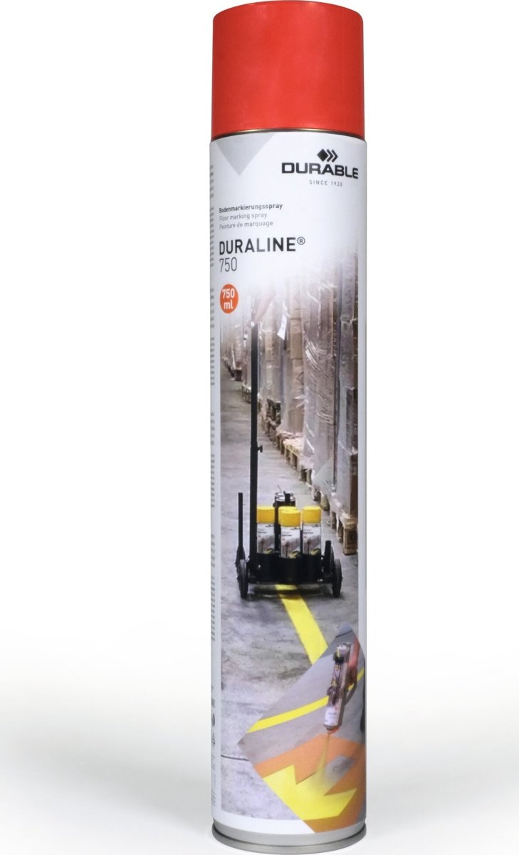 Duraline golvmarkeringsfärg, 750ml, röd