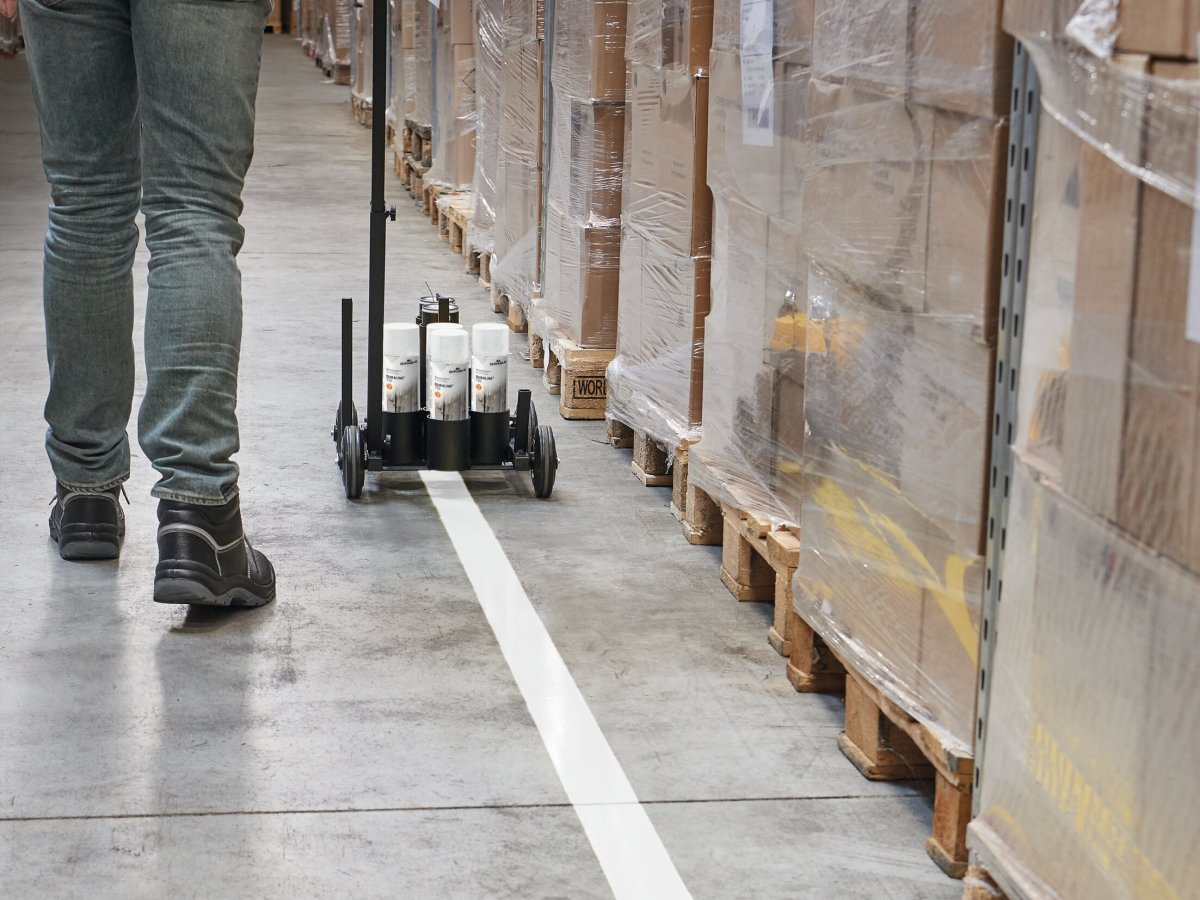 Duraline EasyTrack golvmarkeringsvagn