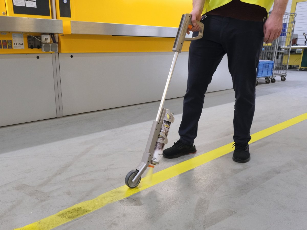 Duraline EasyTrack S sprutpistol på hjul