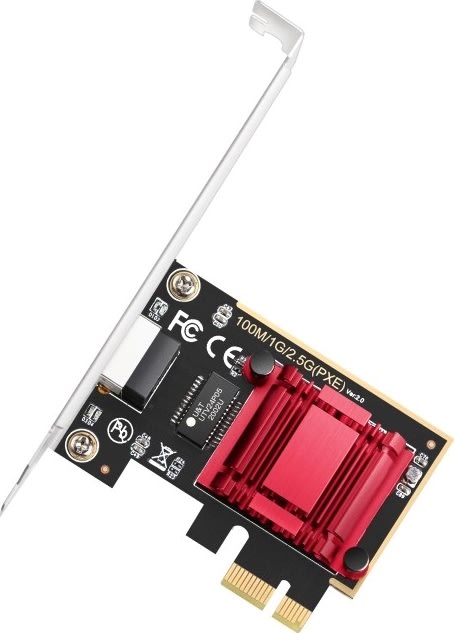 CUDY Adapter PCI-E PE25, 2.5G, 1P