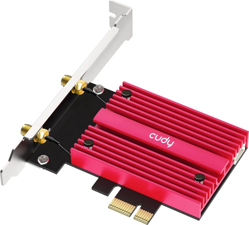 CUDY Adapter PCI-E WE4000 AX5400 WiFi 6E