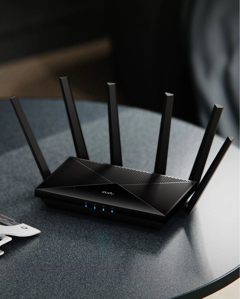 CUDY Wi-Fi Router WR11000, WF7, BE11000, Tri-Band