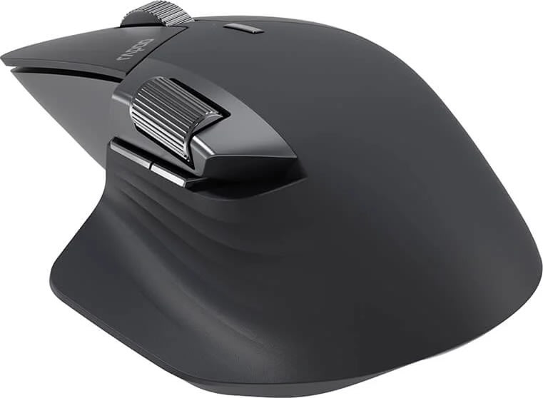 RAPOO Mus, MT760L, Trådlös, Multi-Mode, Mörkgrå