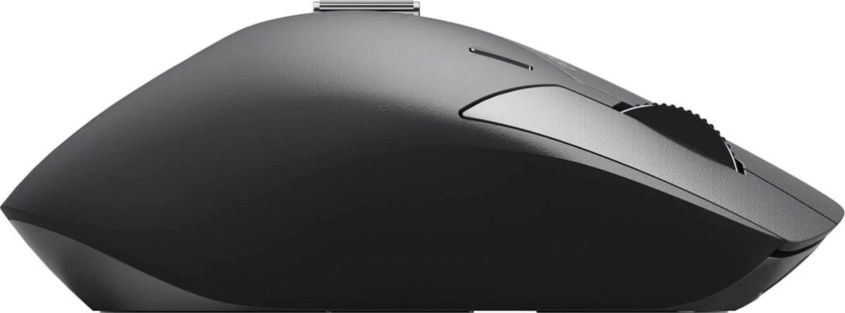 RAPOO Mus, MT760L, Trådlös, Multi-Mode, Mörkgrå