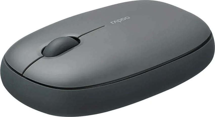 RAPOO Mus M660 tyst, Trådlös, Multi-Mode, Grå