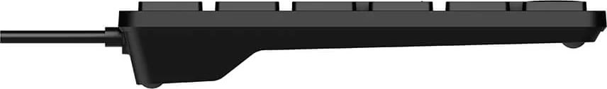 RAPOO Tangentbord NK8020, USB-kabel, svart