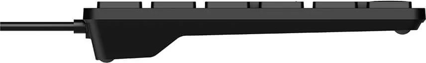 RAPOO Tangentbord/Mus-set NX8020, Kabelansl, Svart