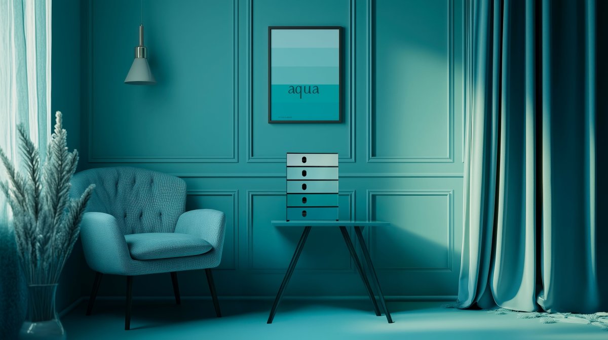 Styroval Pro Lådskåp | 5 lådor | Aqua