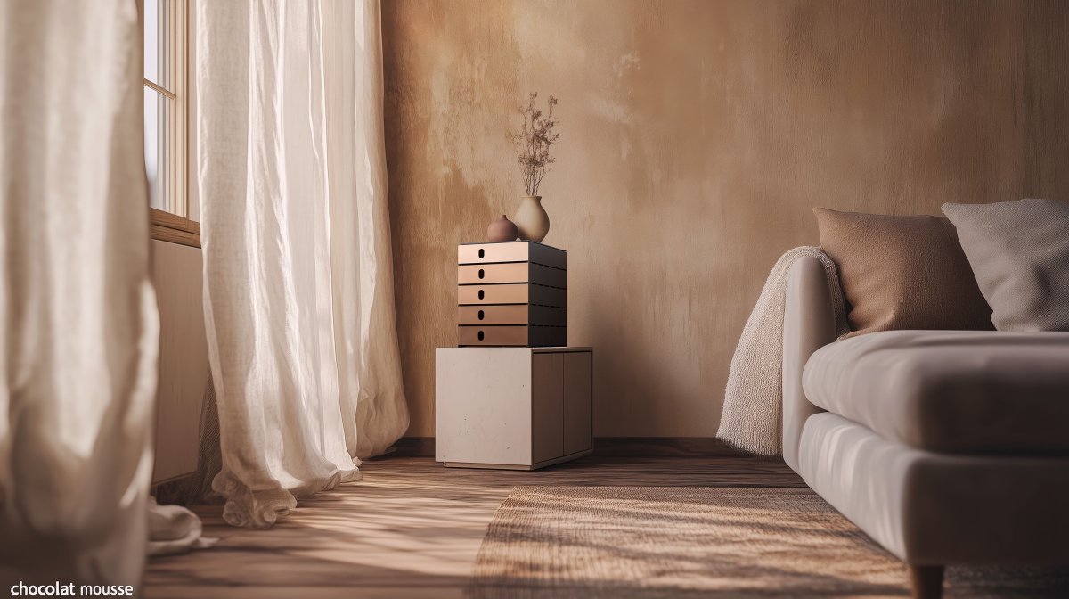 Styroval Pro Lådskåp | 5 lådor | Mocca