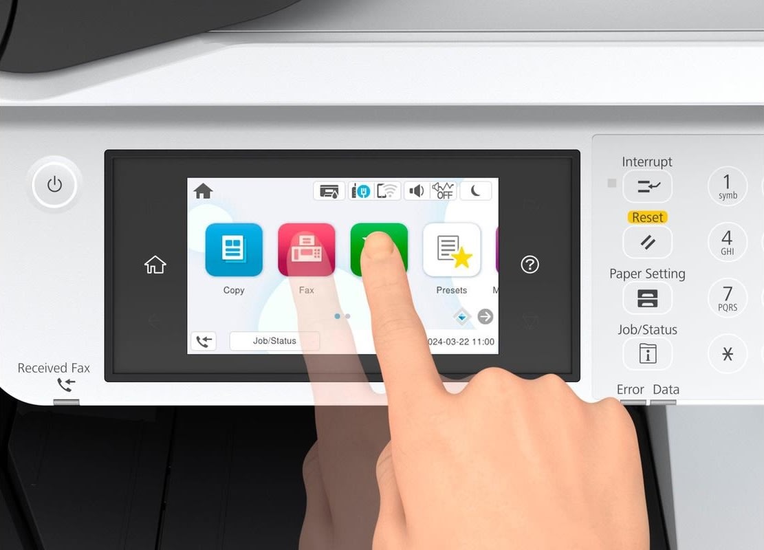 Epson EM-C7100DWF Färg A3 Multifunktionsskrivare