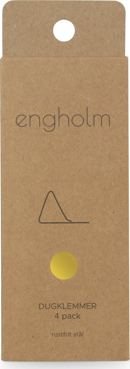 Dukklämmor, guldfärgade, 4 st.