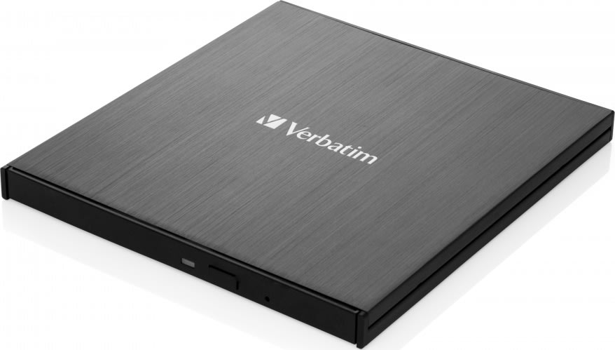 Verbatim Slank extern CD/DVD-brännare med USB-C