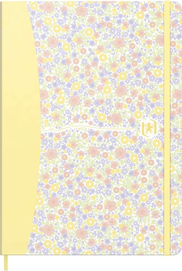 Oxford Floral Anteckningsbok | A5 | Rutad | Ass.